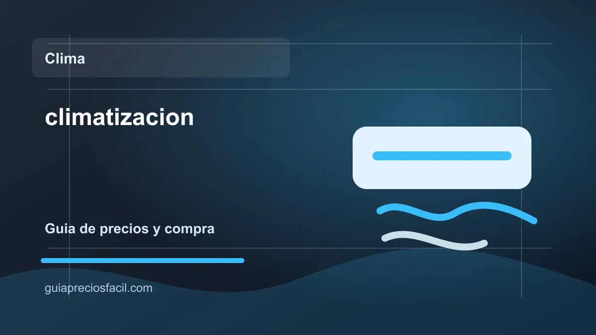 Categoria de climatizacion, ventilacion y control de humedad