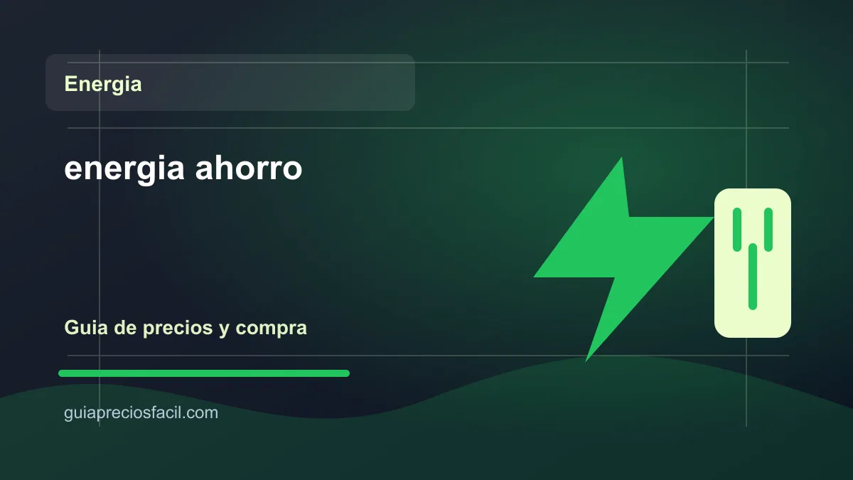 Categoria de energia, ahorro electrico y proteccion de equipos