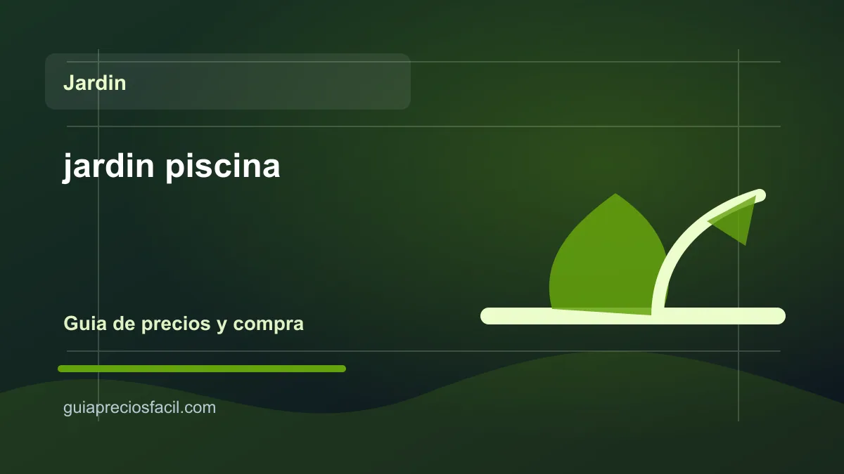 Categoria de jardin, terraza y productos para piscina