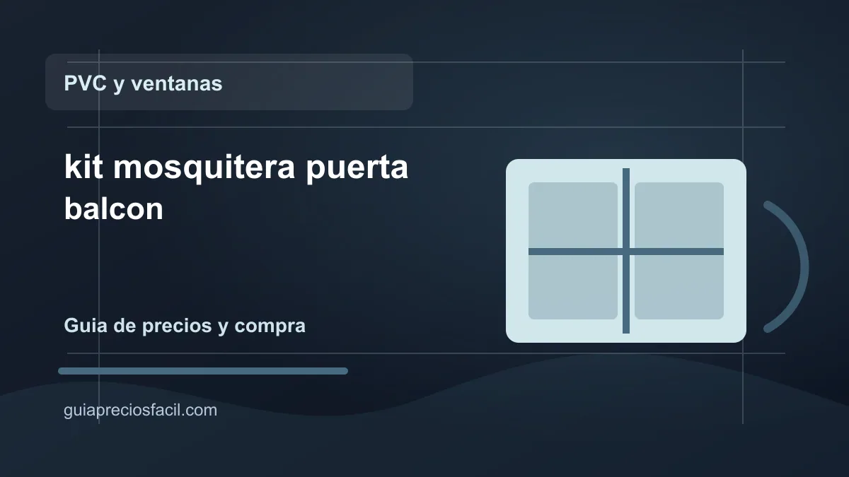Kit mosquitera puerta