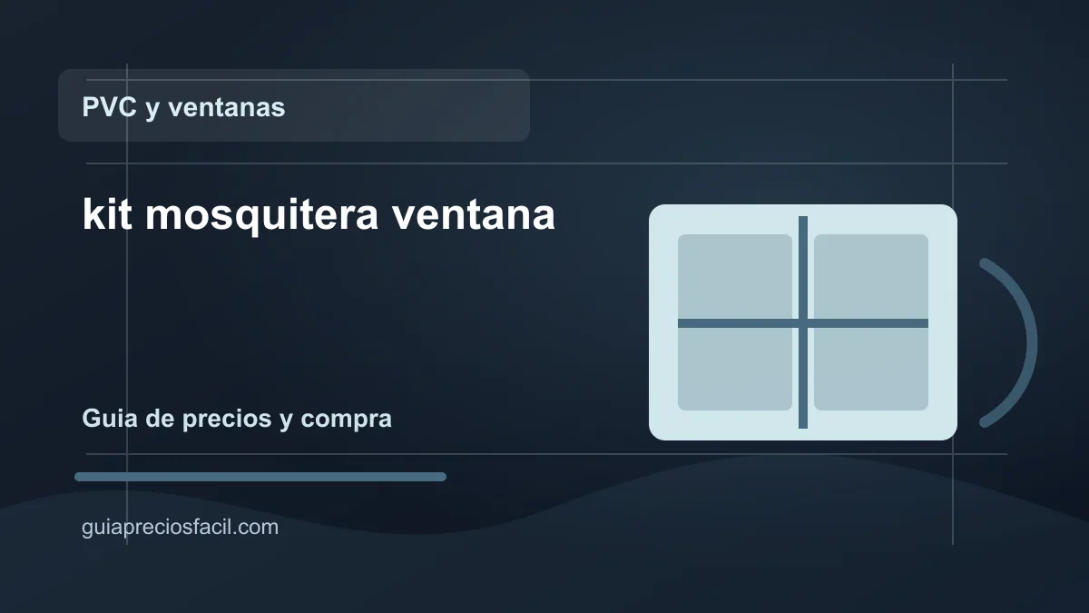 Kit mosquitera ventana