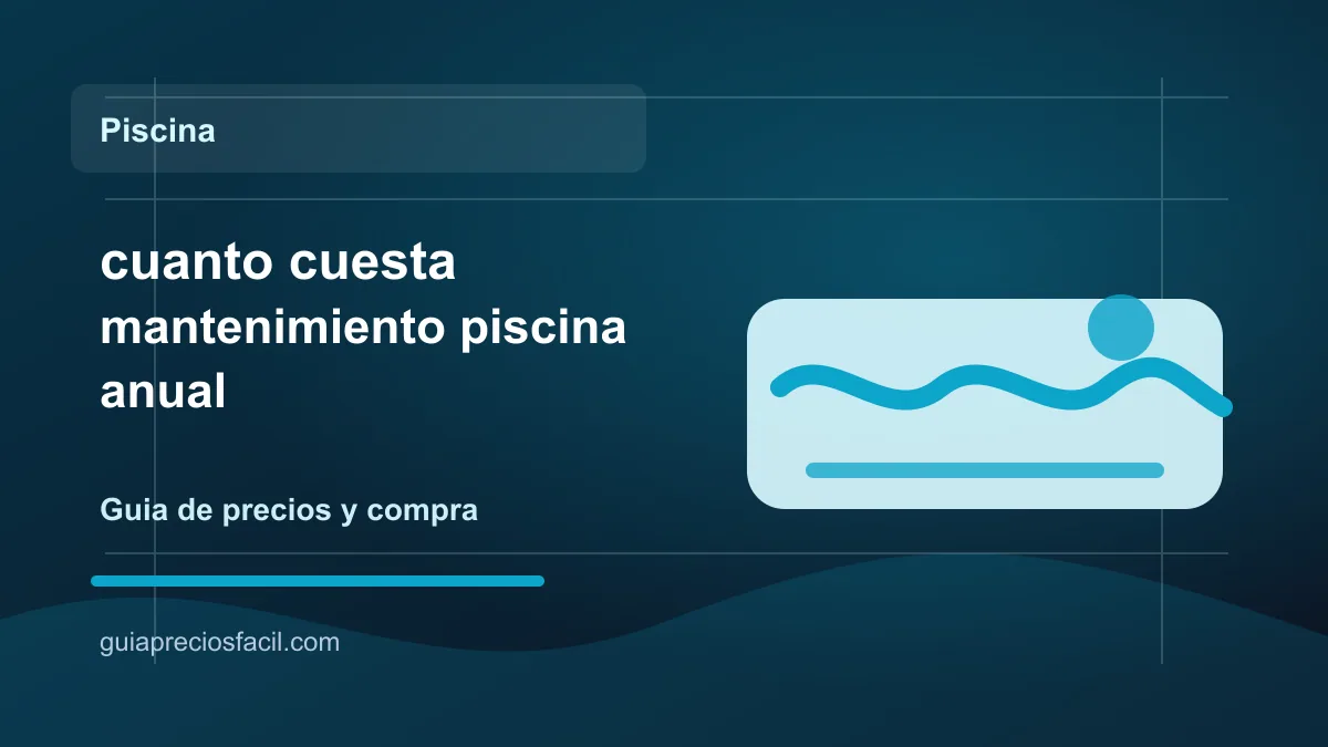 Imagen del articulo cuanto cuesta mantenimiento piscina anual en Guia Precios Facil