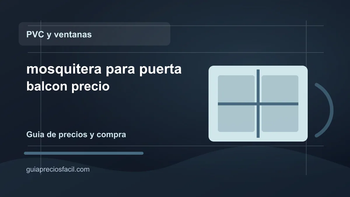Imagen del articulo mosquitera para puerta balcon precio en Guia Precios Facil