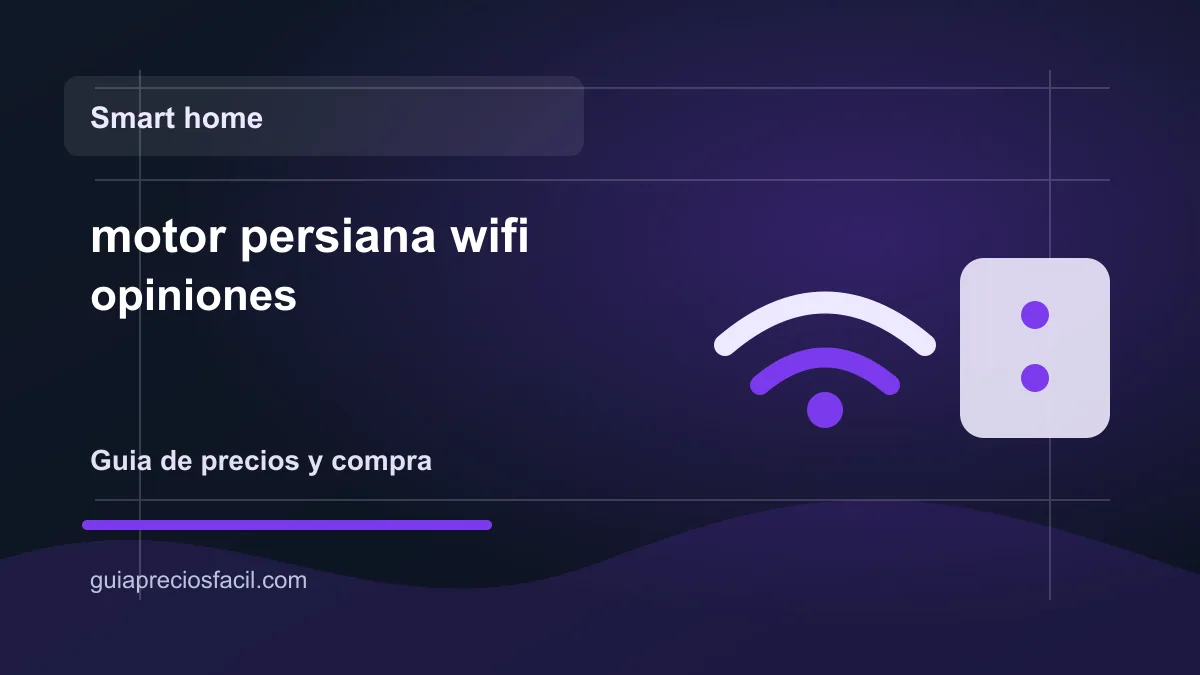 Imagen del articulo motor persiana wifi opiniones en Guia Precios Facil