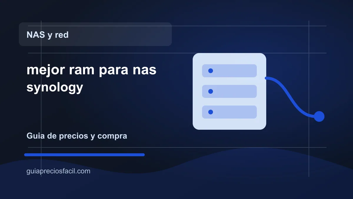 Imagen del articulo mejor ram para nas synology en Guia Precios Facil