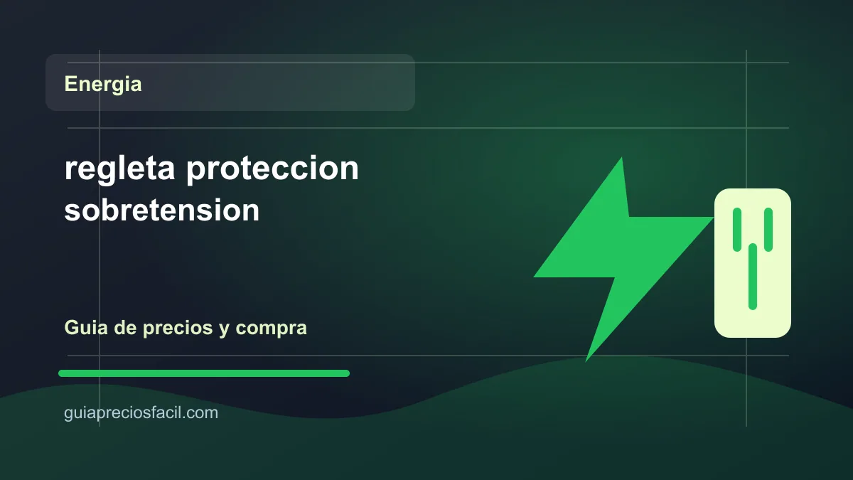 Regleta con proteccion