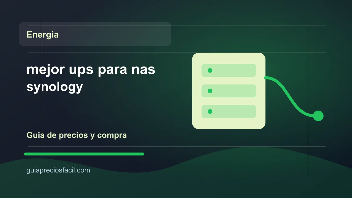 Imagen del articulo mejor ups para nas synology en Guia Precios Facil